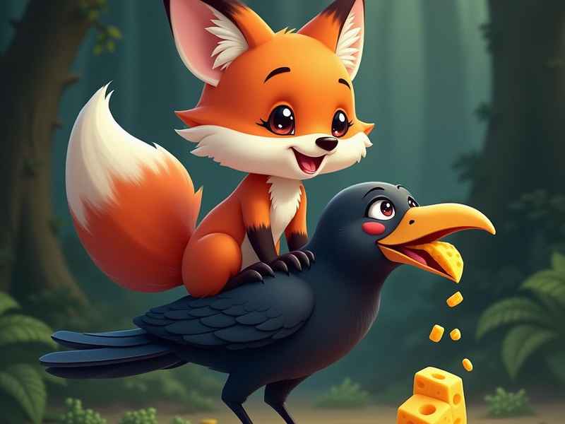 狐狸和小鸟的故事60个字、狐狸和小鸟的故事60个字左右