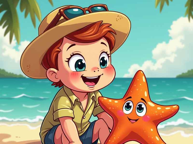 沙滩小故事儿童版、小学沙滩上的故事怎么写