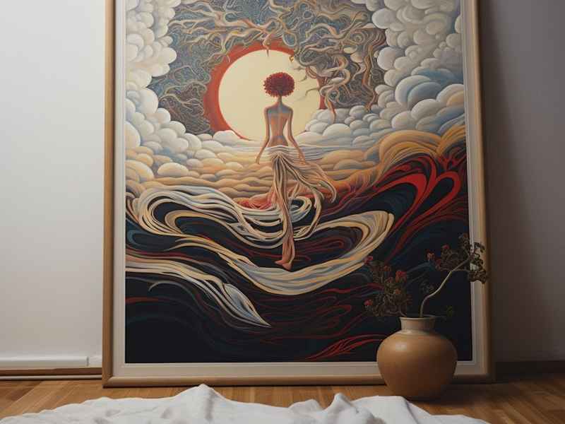 如何画神话故事手抄报女娲补天 如何画神话故事手抄报女娲补天简单