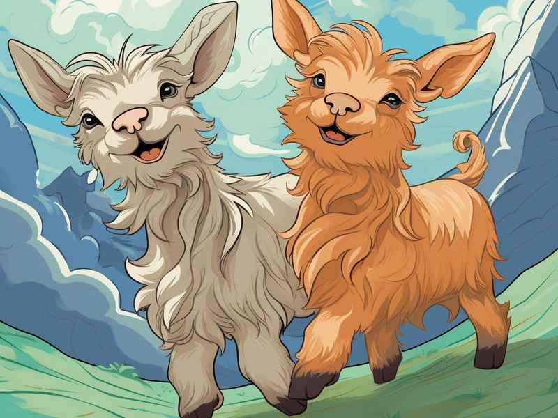 山羊逃生儿童故事（故事山羊遇难）