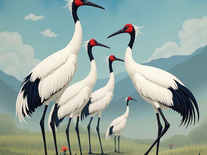 关于仙鹤的故事幼儿园 关于仙鹤的故事幼儿园简短