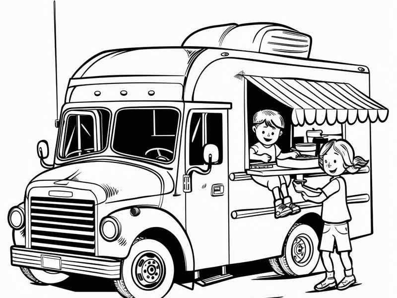 救护车儿童填色画打印 儿童画救护车涂什么颜色