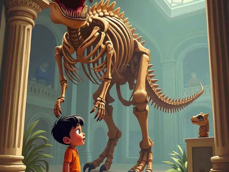 恐龙化石故事儿童睡前故事，恐龙化石的睡前故事