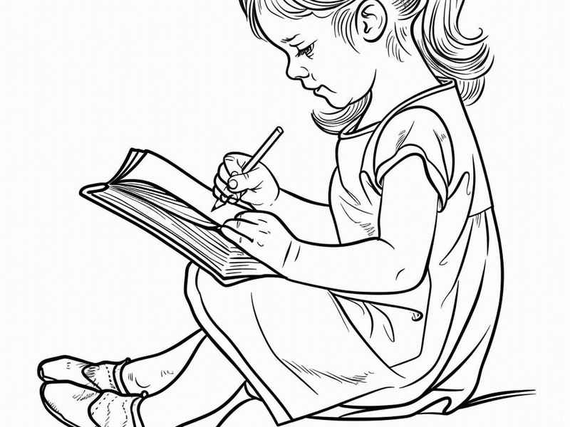 儿童阅读画报图片 儿童阅读画报图片 简笔画