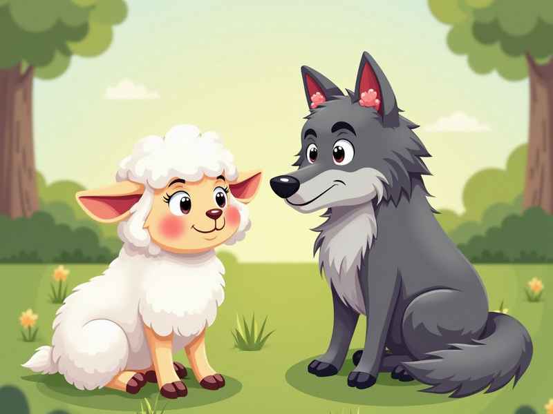 披着狼皮的羊寓言故事 披着狼皮的羊寓言故事内容