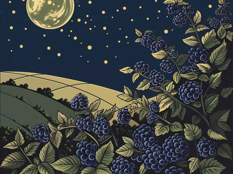 猴子捞月儿童故事绘本 - 猴子捞月的绘本画故事四幅图