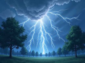 关于雷电儿童故事 关于雷电的绘本故事