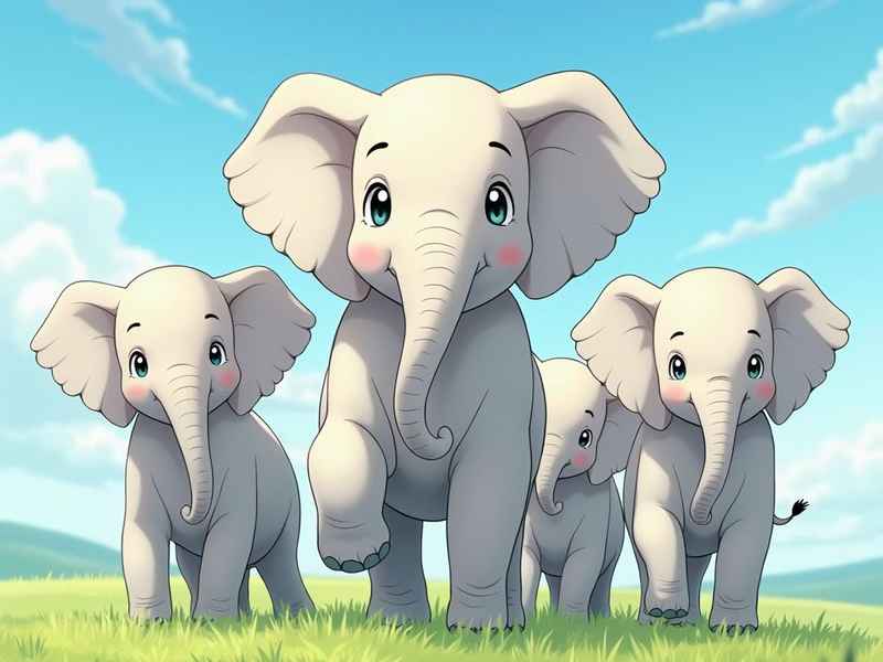 故事《盲人摸象》 盲人摸象故事绘本