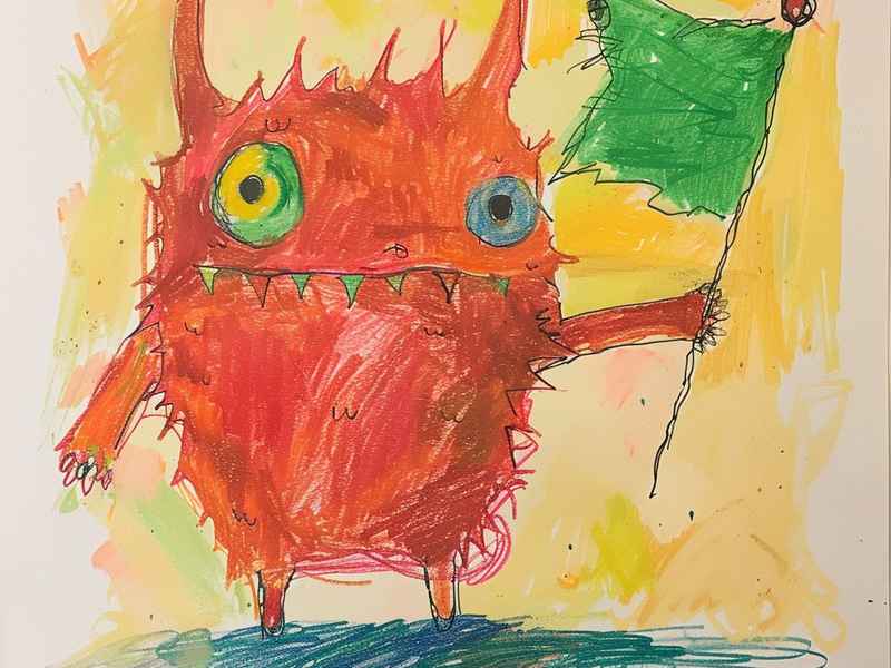 防疫画儿童画简笔画、防疫画儿童画简笔画彩色