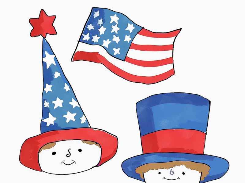 帽子儿童画 帽子儿童画简笔画