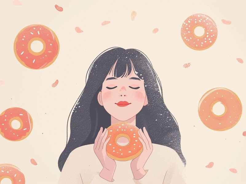 关于甜甜圈的动画视频（关于甜甜圈的动画视频播放）