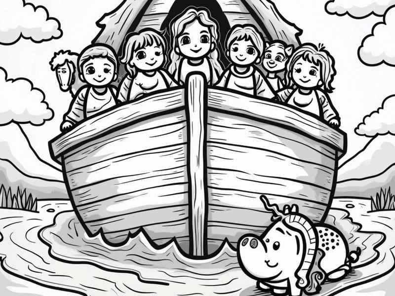 刻舟求剑成语的简笔画 刻舟求剑的简笔画简单又好看的