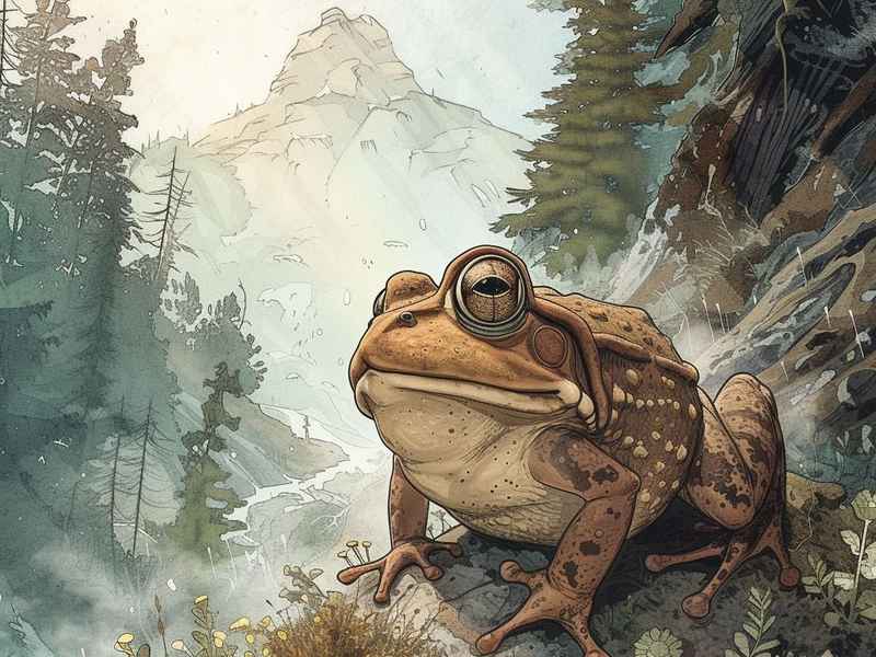 关于蛤蟆的故事绘本、关于蛤蟆山的故事简短