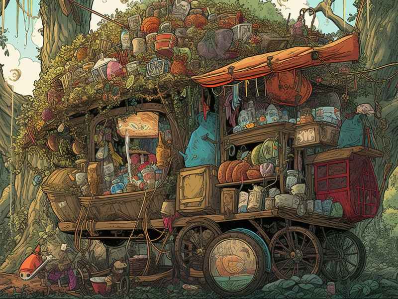 森林车店故事视频幼儿中班 幼儿园森林车店公开课视频