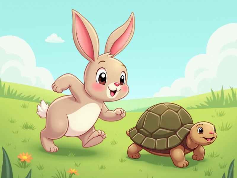 亲宝儿童故事龟兔赛跑，龟兔赛跑少儿故事