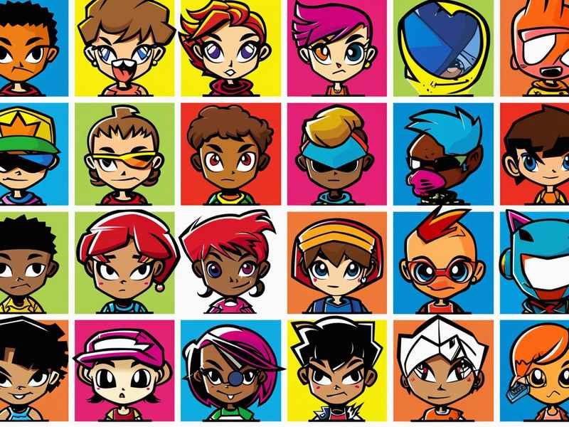 故事角色画，故事角色画全部人物,并说下学到了什么