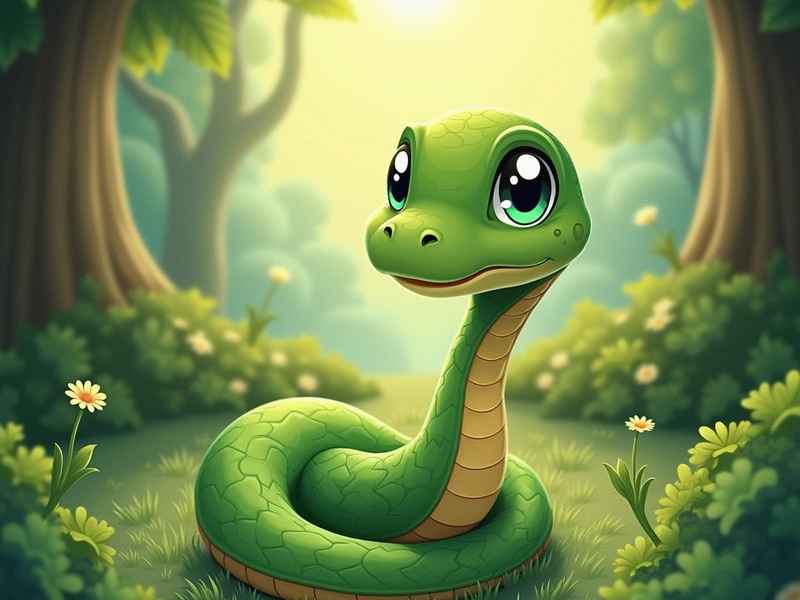 好饿的小蛇故事（好饿的小蛇故事图片）