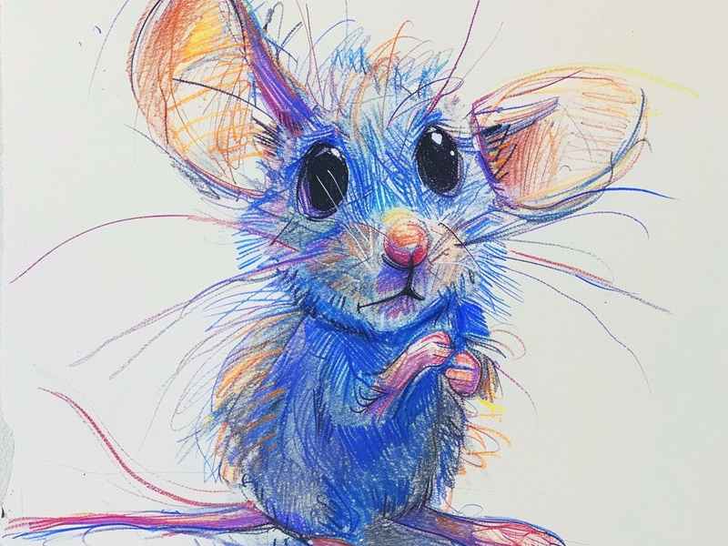 老鼠儿童绘画 老鼠儿童绘画图片