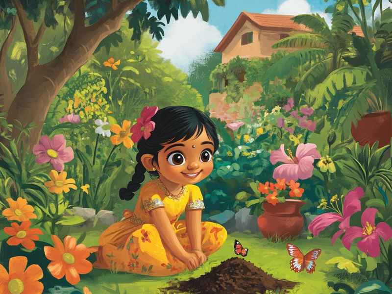 关于花朵的儿童故事；关于花朵的故事幼儿