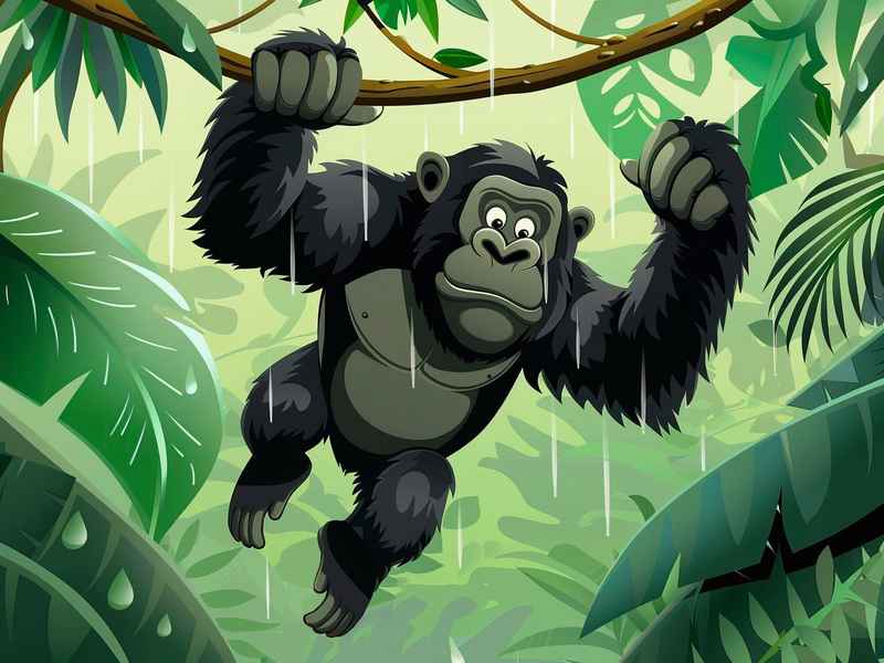 关于猩猩的儿童故事、关于猩猩的幼儿故事 关于猩猩的儿童故事、关于猩猩的幼儿故事