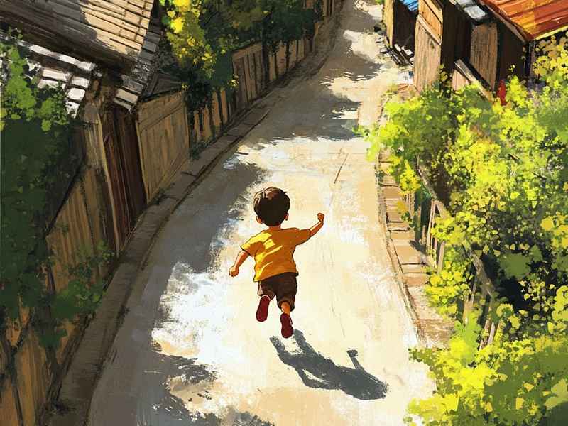 回忆我的童年作文，回忆我的童年作文800字初二