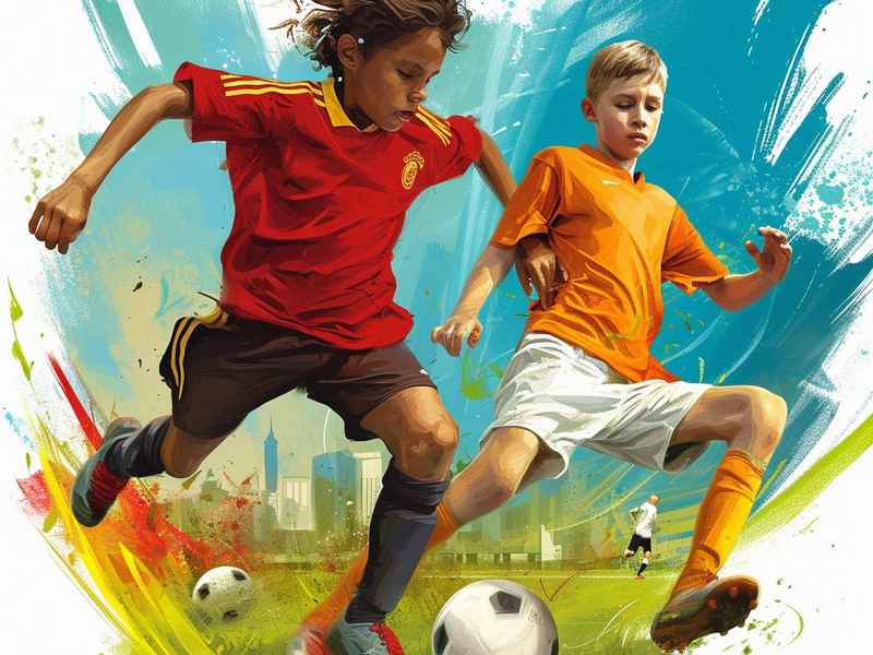 儿童足球绘画图片大全（儿童足球绘画图片大全简单）