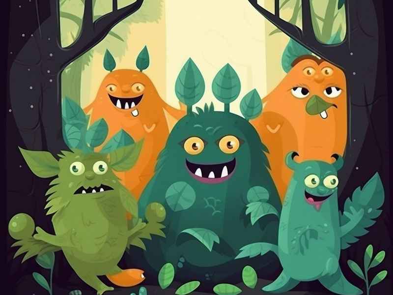 关于怪兽的儿童故事，关于怪兽的故事绘本