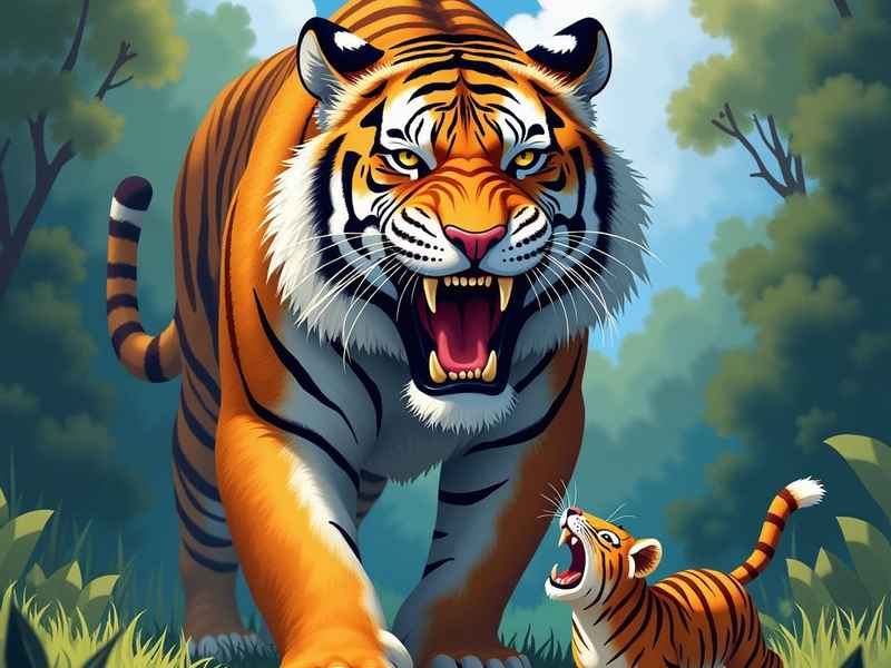 每晚一个故事老虎吃猪 老虎吃猪的故事睡前故事