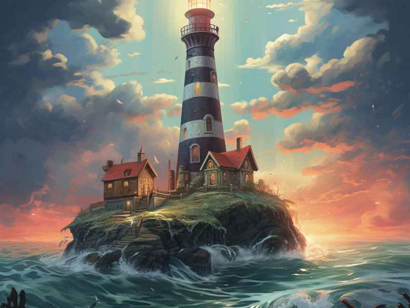 关于灯塔的儿童故事，关于灯塔的励志故事