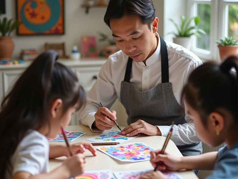 快乐一家人绘画幼儿园（快乐一家人幼儿园主题画）