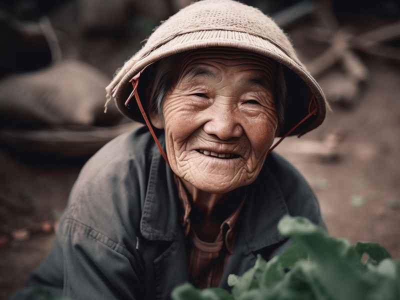 奶奶收菜的故事，奶奶收菜的故事怎么写