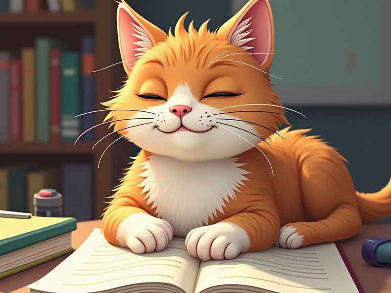 懒猫的故事（懒猫和勤快的猫的故事200字）