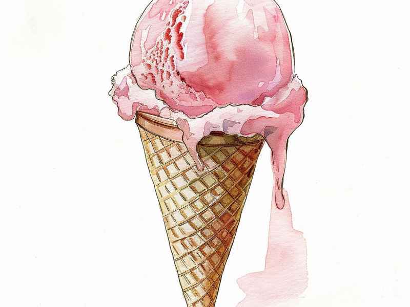 关于冰淇淋的故事绘本、关于冰淇淋的故事绘本图片