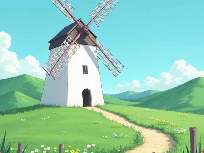 关于风车的童话故事、关于风车的故事五十字