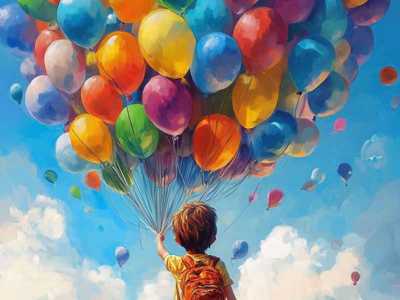 关于气球的绘本故事，关于气球的绘本故事图片
