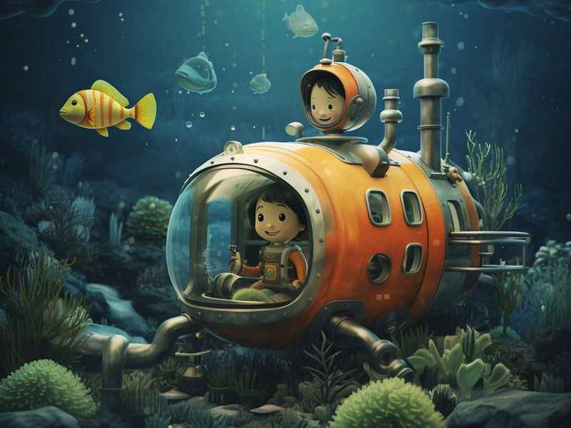 潜水艇童话、潜水艇的笑话