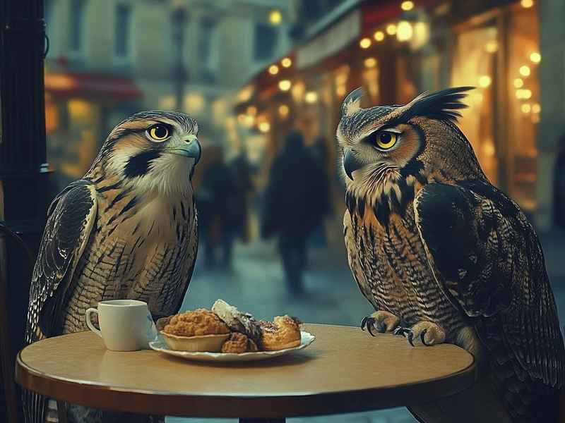 猫头鹰与斑鸠的故事、猫头鹰与斑鸠的故事中人们对待猫头鹰的态度启示