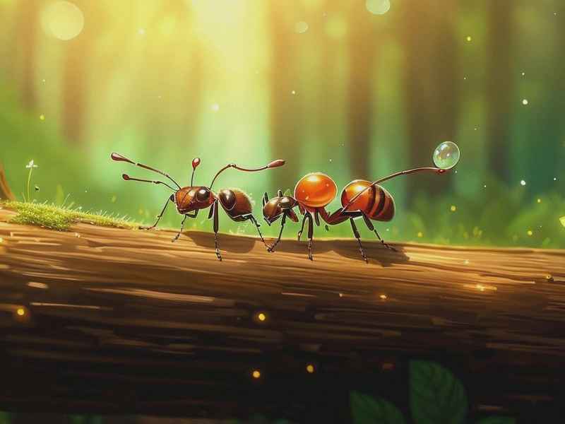 三只蚂蚁故事、三只蚂蚁故事道理和启示