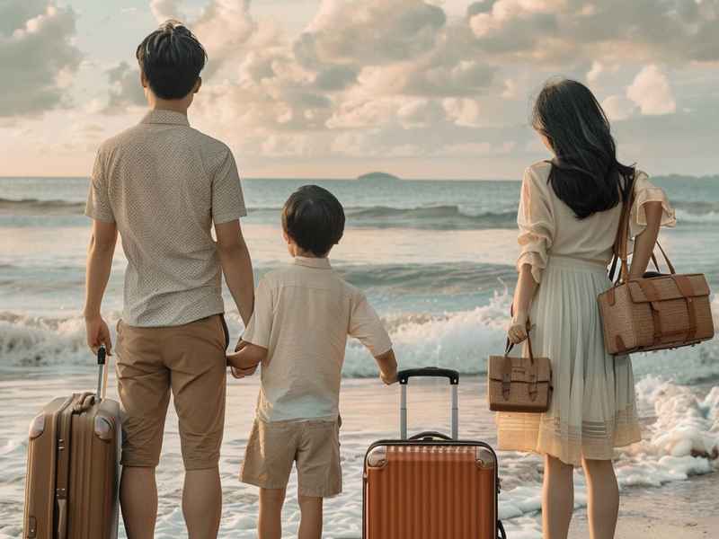 家庭旅行方案；家庭旅行方案简笔画