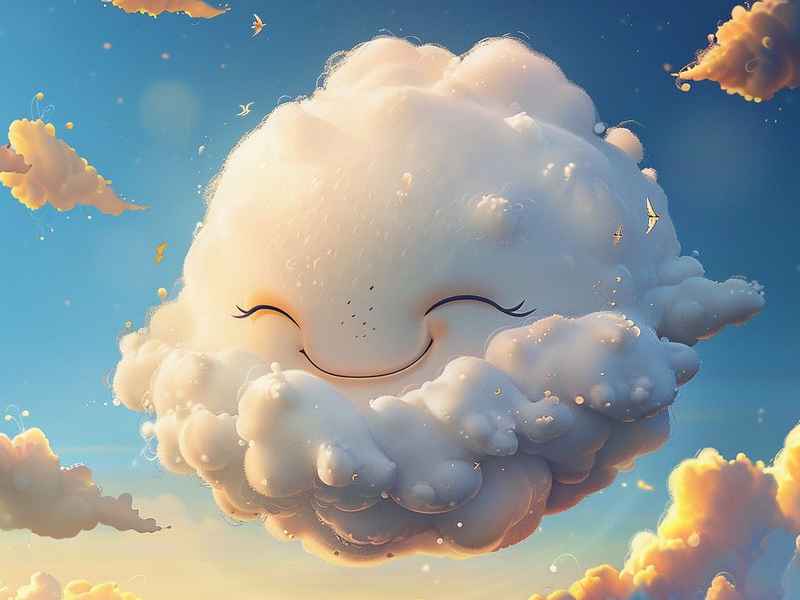 关于云朵的故事简短，关于云朵的故事简短50字