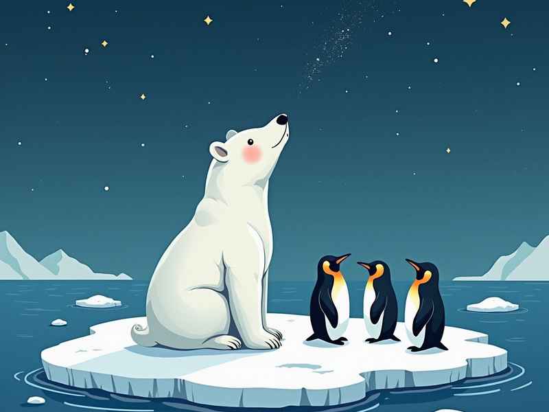 关于企鹅和北极熊的绘本；关于企鹅和北极熊的绘本故事