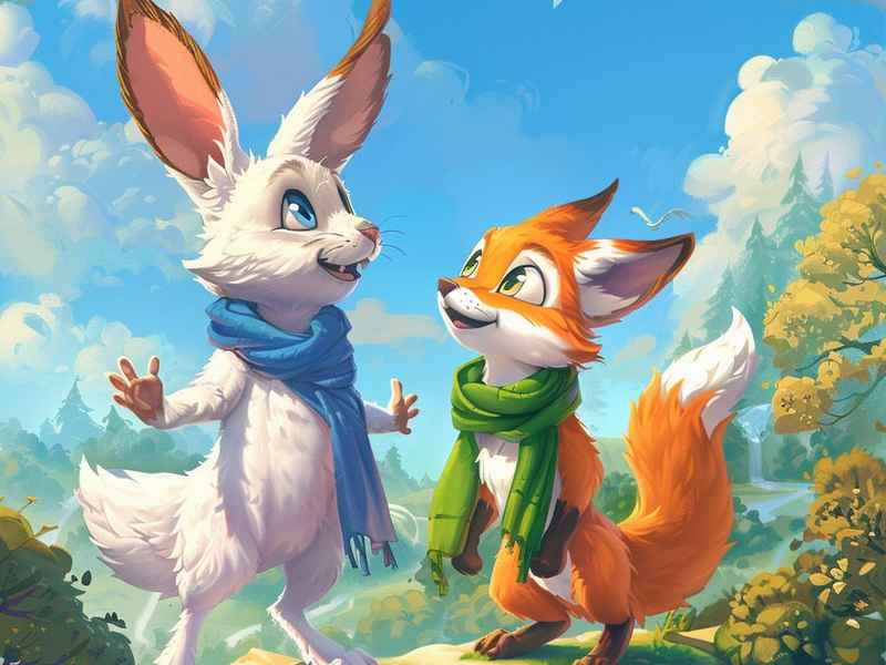 狐狸和兔子的故事、狐狸和兔子的故事完整版