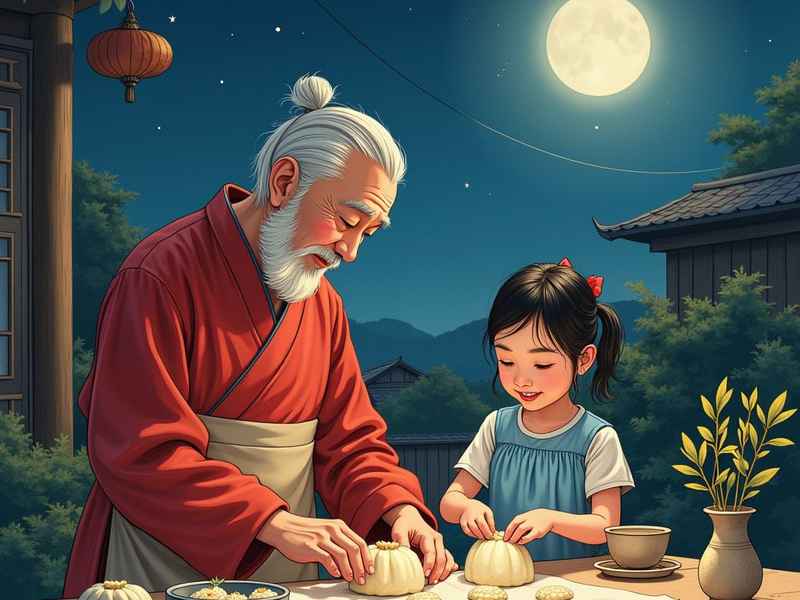 关于月饼的简短小故事（关于月饼的简短小故事50字）