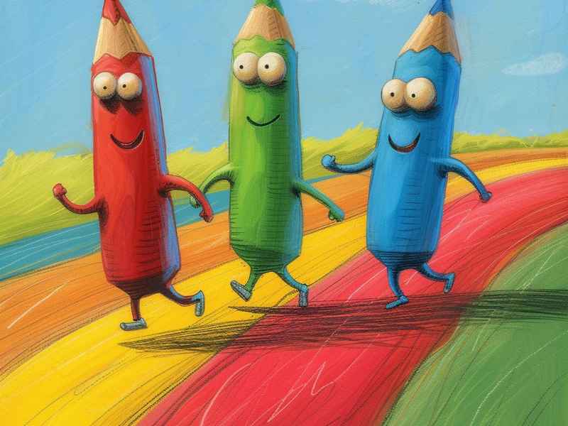 关于颜色的英文绘本故事 关于颜色的英文绘本故事图片