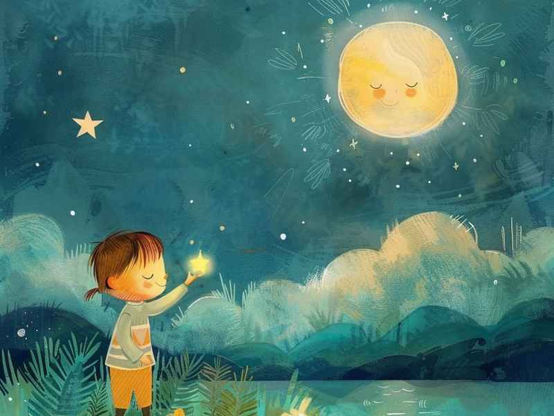 捞月的故事全文版、孩子捞月的故事