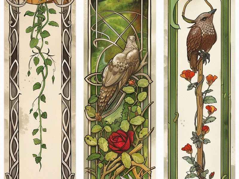 故事做成书签简单的 故事做成书签简单的图片