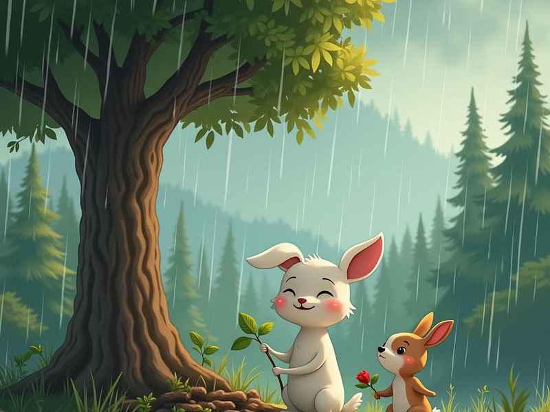 故事《下雨啦》、故事《下雨啦》主要内容