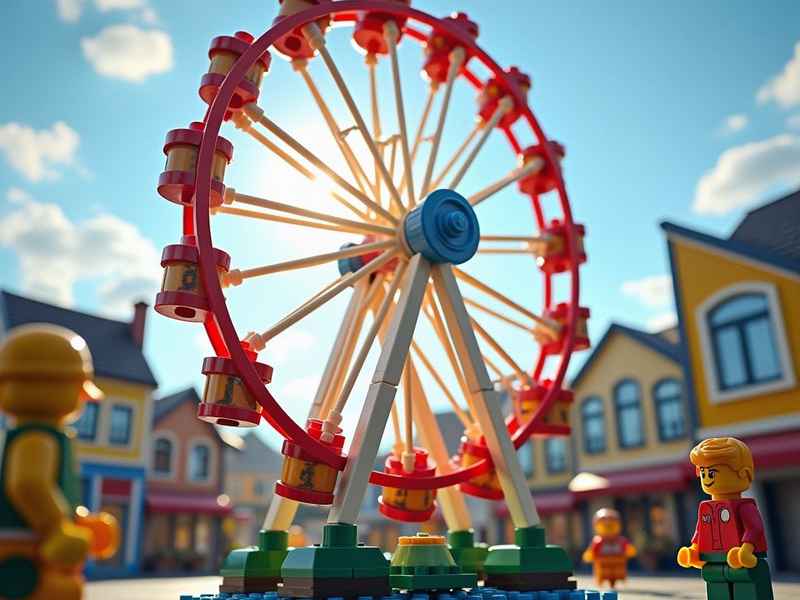 摩天轮儿童版（摩天轮的画儿童版 简便可以画）