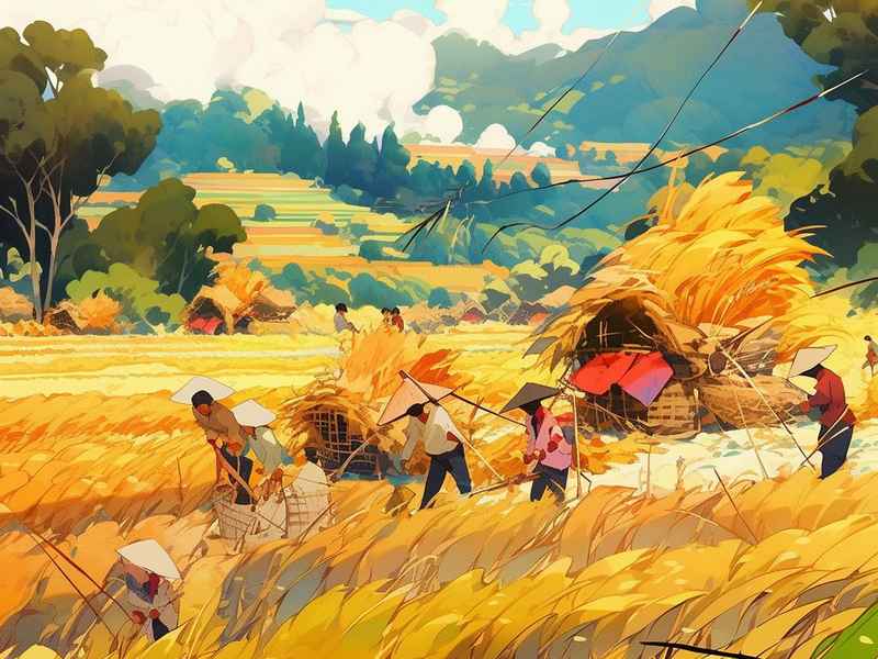 农耕故事会、农耕故事会背景图