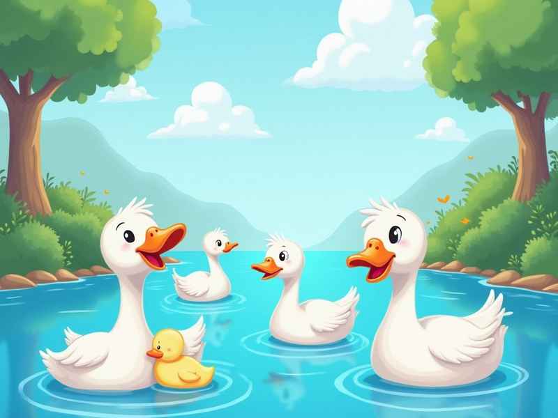 三只小鸭故事图片、三只小鸭故事图片简笔画
